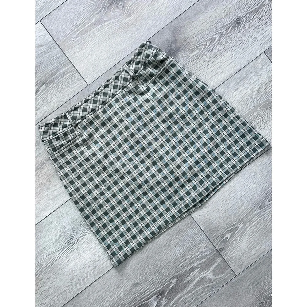 BCBGMAXAZRIA Vintage Plaid Mini Skirt